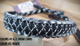 Bow Wrist Sling - Cobra with Microstitched Xs Weave