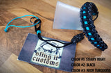 Wrist Lanyard for Thumb Release - Cobra with Backbone Weave