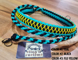 Binocular Lanyard - Cobra with Microstitched Xs Weave