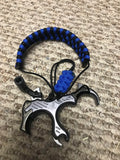 Wrist Lanyard for Thumb Release - Ladder Weave