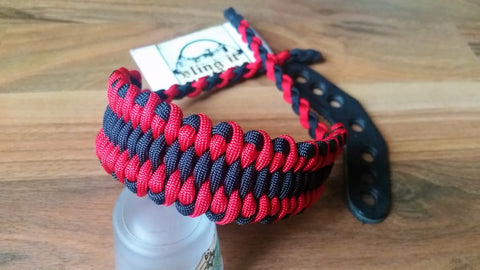Bow Wrist Sling - Dragons Tongue Weave