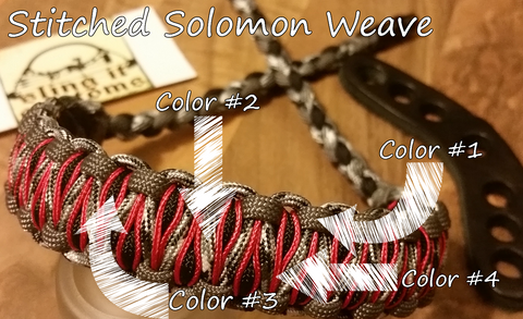 Bow Wrist Sling - Stitched Solomon Weave – SlingIt Customs