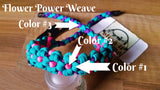 Bow Wrist Sling - Flower Power Weave