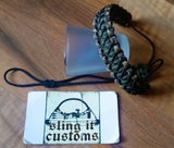 Wrist Lanyard for Thumb Release - Cobra with Microstitched Xs Weave