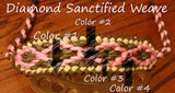 Bow Wrist Sling - Diamond Santified Weave - SlingIt Customs - 12